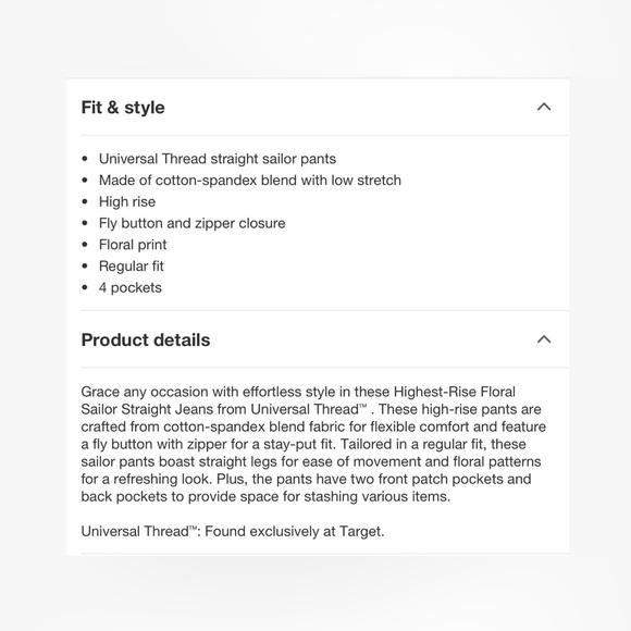 Universal Thread Jeans - Picture 4 of 16